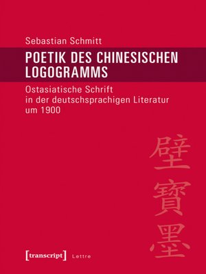 cover image of Poetik des chinesischen Logogramms